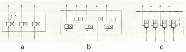 主機(jī)組布置方式圖